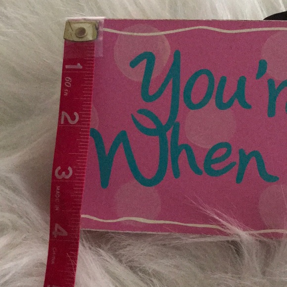 Wooden Sign Heaven & Beach related pink & teal - Picture 3 of 4